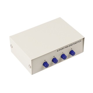 ※鼎譽優選※ ♞,♘【熱賣】邁拓維矩MT-232-4 RS232串列埠切換器 一分四COM口9針共享器 4進1出