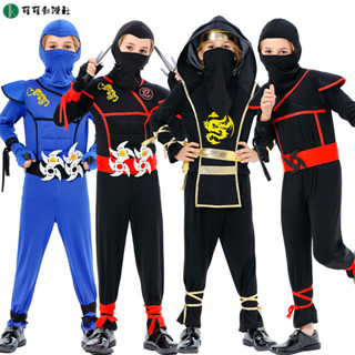 【可可動漫】萬聖節cosplay兒童忍者服裝cos的衣服肌肉忍者套裝 cos遊戲服 遊戲套裝 萬聖節 變裝派對 角色扮演