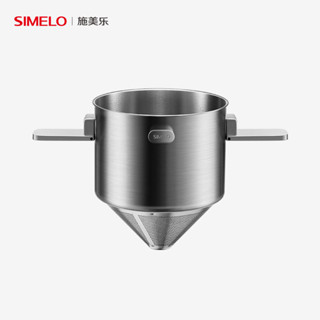 現貨 濾網 咖啡機配件 simelo咖啡濾網濾紙手衝濾杯不鏽鋼過濾網滴漏掛耳濾紙咖啡過濾器