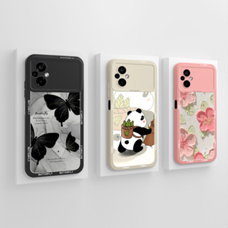 XIAOMI 小米 Poco M5 手機殼 PocoM5s 漂亮花朵蝴蝶防震矽膠軟殼 PocoM5 手機殼 PocoM5