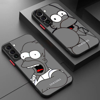 SAMSUNG 手機殼辛普森一家 Homer Jay FS5 適用於三星 Galaxy S22 S23 S20 S21
