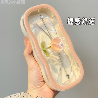 免運🌞 鬱金香眼鏡盒高顏值近視眼鏡便攜防壓近視鏡墨鏡學生收納盒簡約