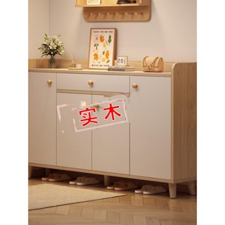 【現貨⭐免運】 實木鞋櫃 玄關櫃 鞋架 入戶櫃 家門櫃 換鞋櫃 大容量 收納櫃 隔斷櫃 實木鞋櫃家用門口新款2024爆款