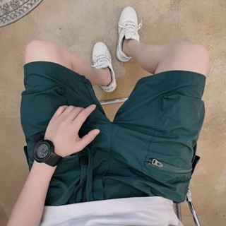 熱賣 現貨速發#棉褲 短褲 籃球褲 休閒速幹時尚工裝大口袋潮流 大尺碼 運動褲 棉短褲 牛仔短褲