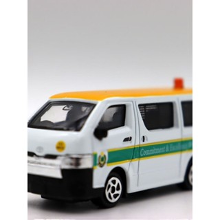 Tiny 22微影1 64 HIACE Customs豐T田海獅麵包車香港海關警車模型