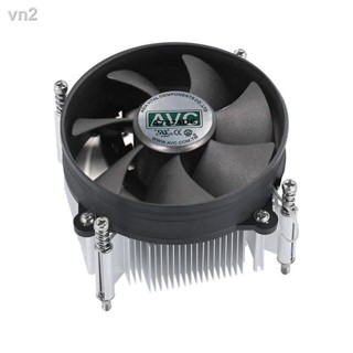 ♞,♘AVC CPU 冷卻風扇 lga2011 x79 4 針 CPU 冷卻風扇 適用於電腦