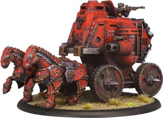 【戰錘】 Gun Carriage 戰爭機器模型 warhine resin 樹脂模型未上色