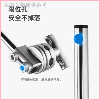 ♞Selens 1.28m杆魔術腿燈架單橫杆影視魔術腿C型架配件 攝影頂燈架配件閃光燈支架橫杆支撐杆攝影燈金屬橫臂架