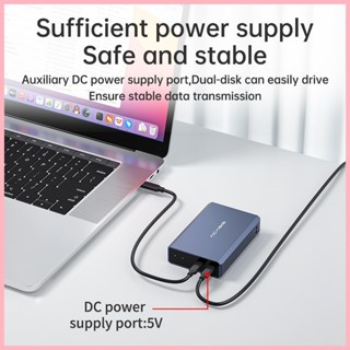 ♞,♘【阿卡西斯】ACASIS 磁片陣列 USB3.0雙硬盤盒 2.5寸筆記本移動硬碟盒 雙盤位硬碟櫃帶RAID功能外接