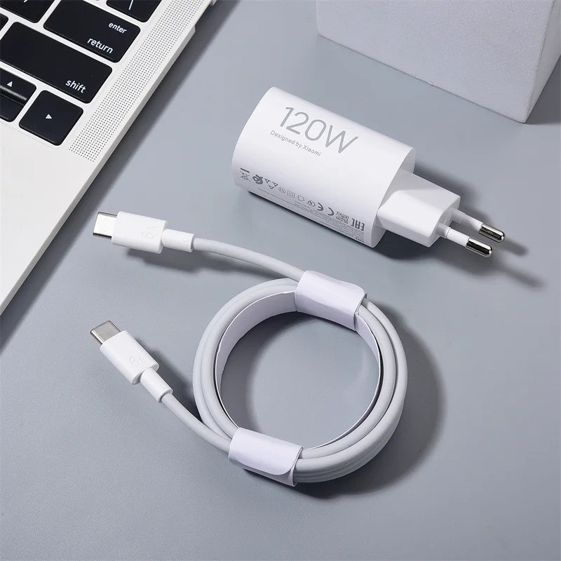 ♞120W GAN 渦輪增壓插頭 MDY-16-EV 小米 PD 充電器適配器適用於 MI 15 14 13 Ultra