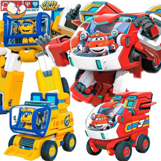 【華興模型玩具】 Super Wings 超級機器人裝備 機甲變形機器人 新品 超級飛俠杰特多尼 奧迪雙鑽 兒童益智玩具