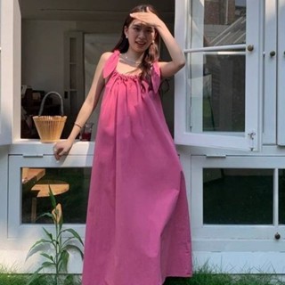 🔥🔥臺灣出貨 孕婦連身裙 孕婦洋裝 吊帶裙 孕婦裝夏季 孕婦裝 度假風 吊帶連衣裙 夏季寬鬆 顯瘦A字裙 中長款 夏裝女
