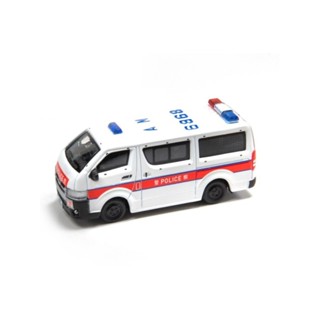 Tiny 02 微影合金車 HIACE Police 豐*田海獅香港警車模型AM6868