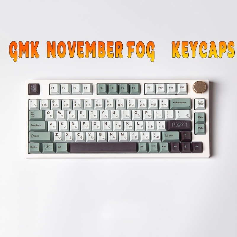 ♞快速出貨 GMK迷霧主題鍵帽 櫻桃原廠高度 熱升華PBT 鍵帽