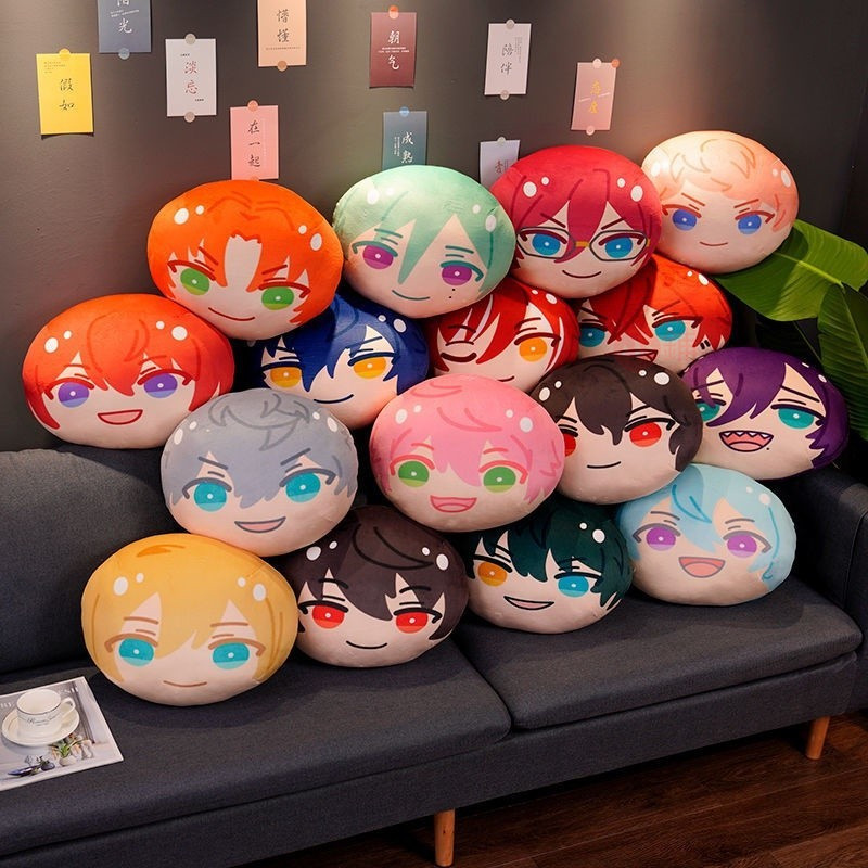 精選  偶像夢幻祭娃娃 偶像夢幻祭 趴娃  偶像夢幻祭周邊抱枕朔間零凜月姬宮桃李瀨名泉風早巽毛絨團子玩偶 TLPL NG
