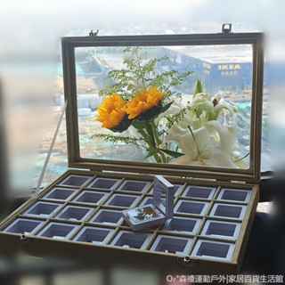 優質新品 套裝內含pe薄膜盒文玩翡翠玉石收納展示託盤擺攤直播用透明珠寶箱