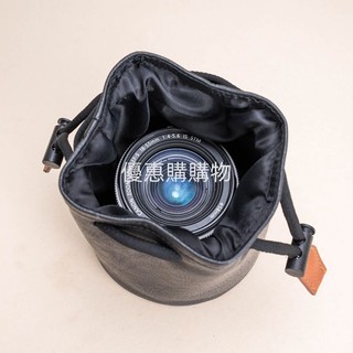 🔥台灣出貨🔥 相機鏡頭收納袋佳能保護套索尼康內膽包富士奧林巴斯微單眼鏡頭筒