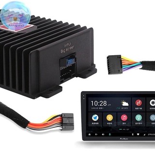 ♞,♘ Anap 汽車 DSP 放大器高保真助推器音訊數字聲音處理器用於汽車揚聲器低音炮電源汽車收音機立體聲 EN