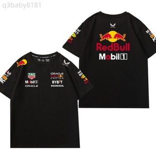 紅牛車隊 Red Bull Racing f1 厚磅寬鬆短T 韓版落肩T恤 衣服 短袖上衣 歐美 潮T 可愛 潮流 創意