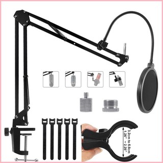 ♞,♘,♙適用於 Blue Yeti Nano、Yeti Nano、Snowball 和其他麥克風的麥克風支架,帶 3/