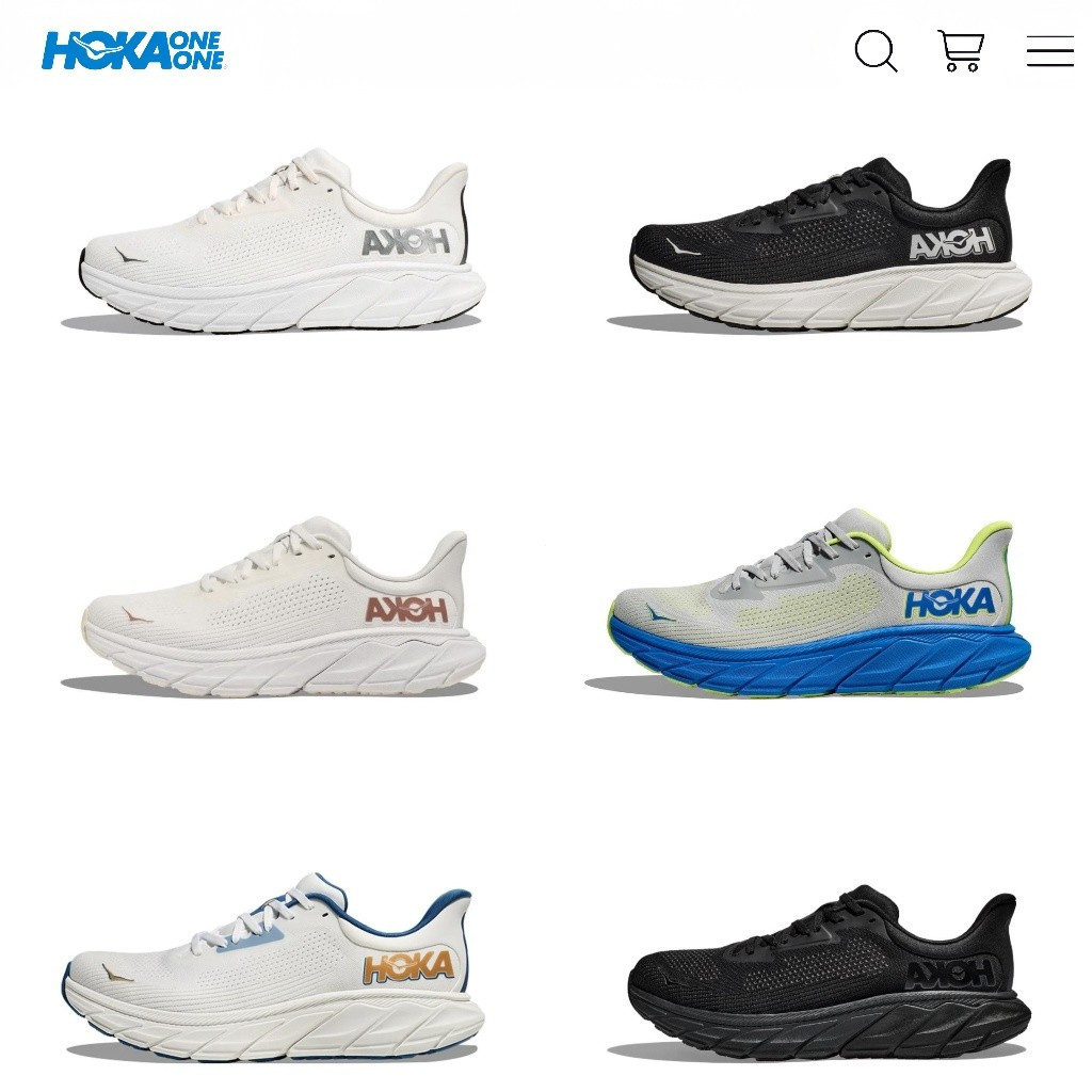 日本專櫃     HOKA ONE ONE Arahi 7 舒適百搭支撐透氣跑鞋黑色 1147850-BBLC