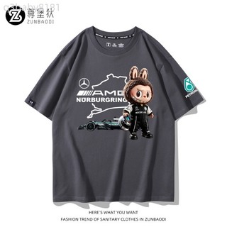 紅牛車隊 Red Bull Racing f1 潮牌印花短T 日系 寬鬆 短袖T恤 情侶t 大尺碼 印花t 五分袖 短袖