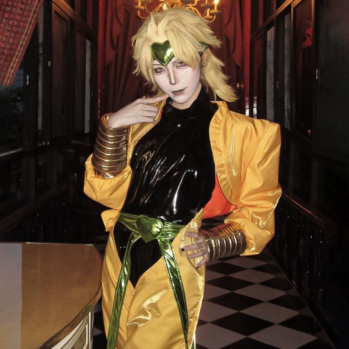 JOJO的奇妙冒險布蘭度cos服dio Brando cosplay萬聖節全套扮演服 U F 8 7