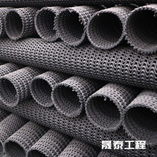 ♞,♘,♙客製化廠商直供硬式透水管 公路地下過濾滲透水園林綠化路基排水 HDPE管