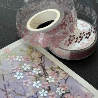 lifetape貼紙分裝 櫻花 蝴蝶結 寶石膠帶鹽綁點綴手帳人生磁帶 Y 9