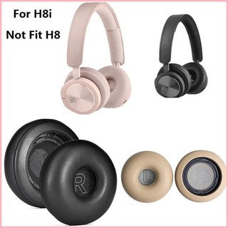 ♞適用Bang & Olufsen Beoplay H8i 黑色羊皮耳機套 耳套 耳罩 H8 1st gen