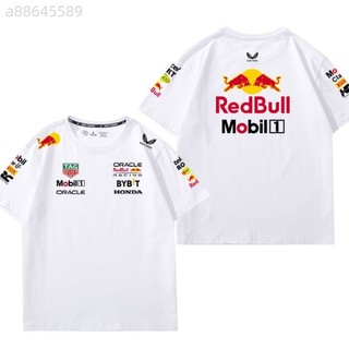 紅牛車隊 Red Bull Racing f1 厚磅寬鬆短T 韓版落肩T恤 衣服 短袖上衣 歐美 潮T 可愛 潮流 創意
