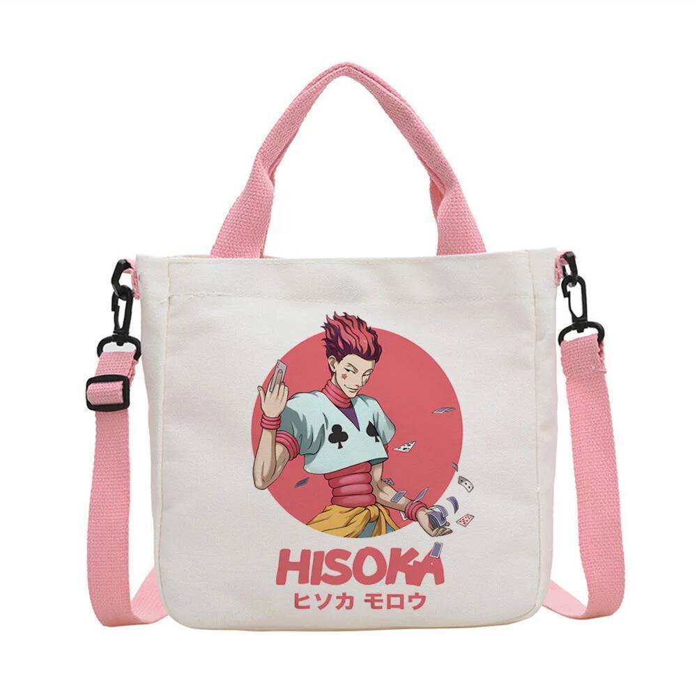 Killua Hunter x Hunter Hisoka 手提袋雜貨可重複使用可人性化購物 y2k femme