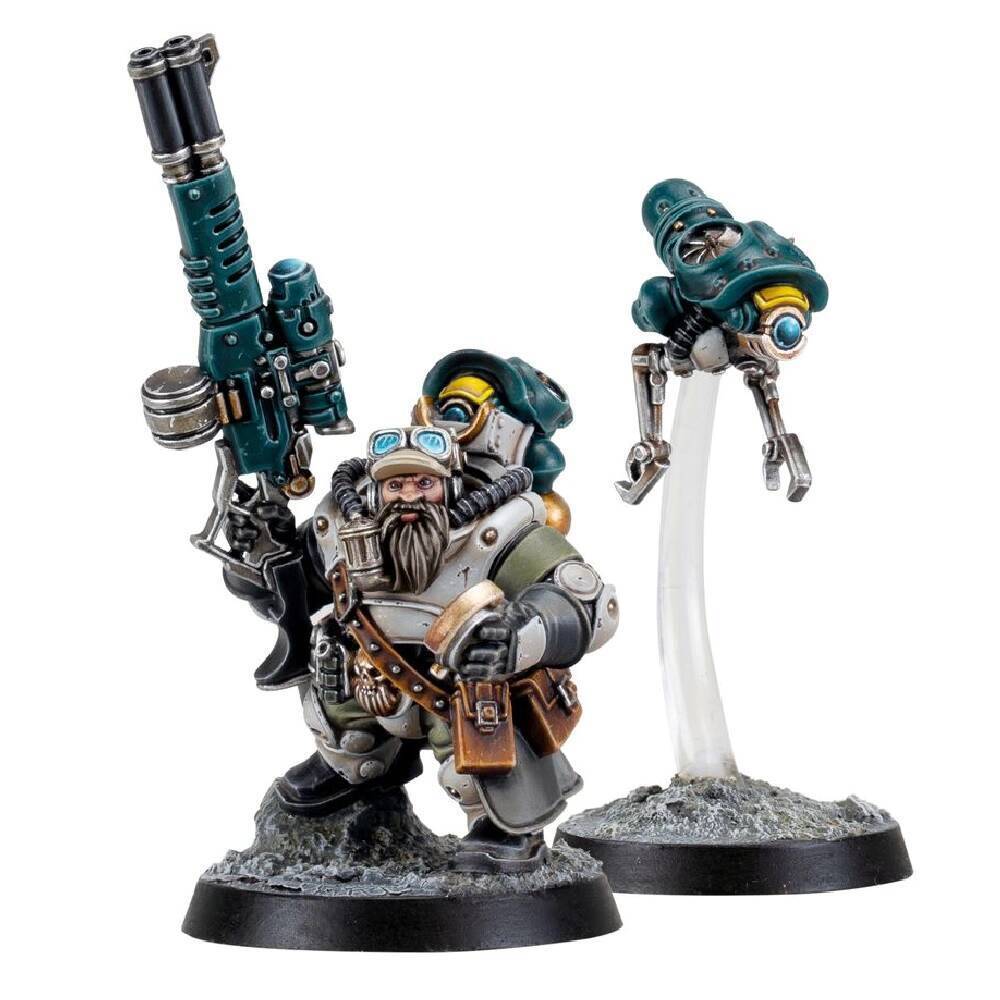 【warhammer】 巢都 鐵頭探礦者 厄瑟·格里加爾 加蘭德遊牧獵人 resin model