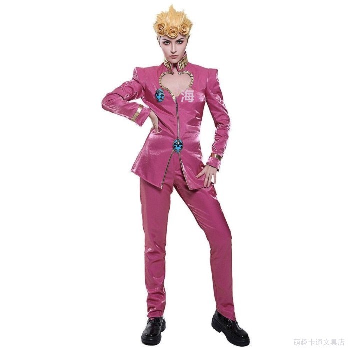 【新品促銷】動漫周邊 動漫服 JOJO的奇妙冒險cos服 喬魯諾喬巴拿cosplay全套茸茸 收藏禮物 生日禮物
