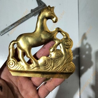 熱銷# 馬頭鐘配件純銅馬薄銅馬頭鐘銅馬