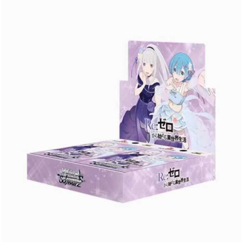 從零開始的異世界生活小卡  全新未開封 黑白雙翼 WS RFY Re:從零開始的異世界生活 禮物 二次元小卡 卡牌 日版