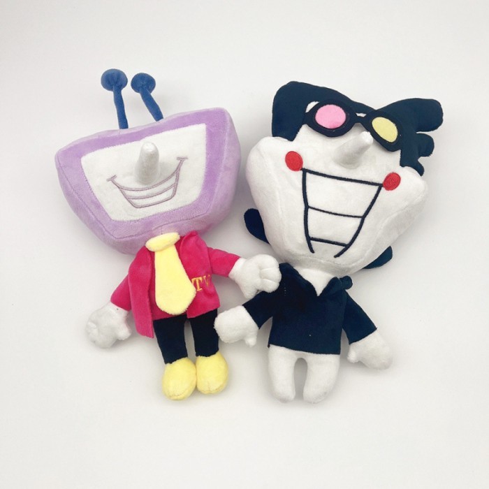跨國新款DELTARUNE Deltarune Spamton Plush三角符文毛絨玩具 7 J Y P