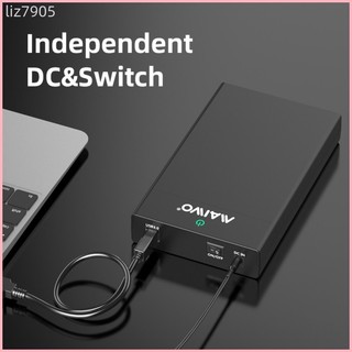 ♞,♘,♙MAIWO 3.5" 硬碟盒 USB3.0 外接硬碟盒適用於 2.5" 3.5" SSD 硬碟硬碟盒