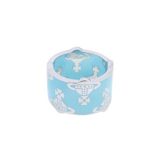 Vivienne Westwood V家用彩繪星球環繞戒指個性小清新戒指朋克嘻哈