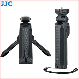 ♞,♘,♙JJC 相機三腳架手柄 底部帶1/4-20螺紋孔的單眼微單數位相機通用 360°全景拍攝 VLOG拍攝網路直