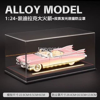 🔥限時特惠🔥 凱迪拉克大火箭復古跑車合金車模擺件老爺車男孩玩具車模型禮物