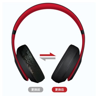 ♞適用於適用索尼SONY MDR-7506耳罩CD900ST耳機套V6 7510 7520海綿套耳罩替換維