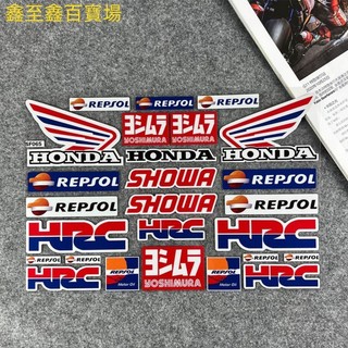 🔥桃園出貨🔥優選 適用於本田HONDA翅膀摩托車反光貼紙改裝HRC/CBR貼花NS/NX/RX125