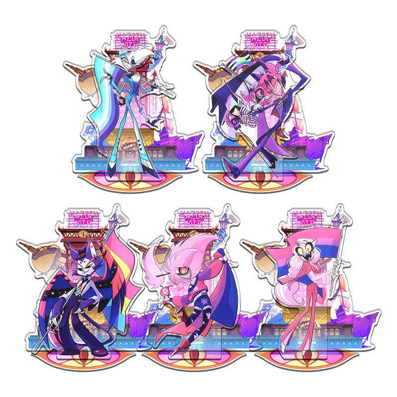 🏹魔力寶屋  地獄客棧2 Hazbin Hotel 2動漫周邊亞克力立牌Vox THE VEES Lucifer