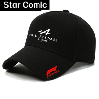 Alpine車隊Alpine F1 Team方程式賽車愛好者戶外棒球帽遮陽鴨舌帽 d1e3
