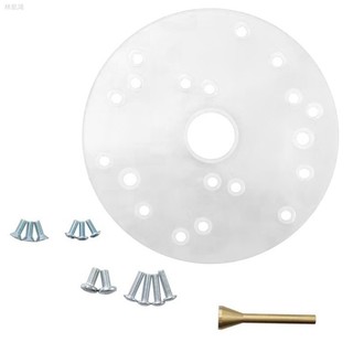 ♞MOON Clarity 亞克力路由器底板,帶黃銅定位銷,用於多個路由器型號的精確對齊