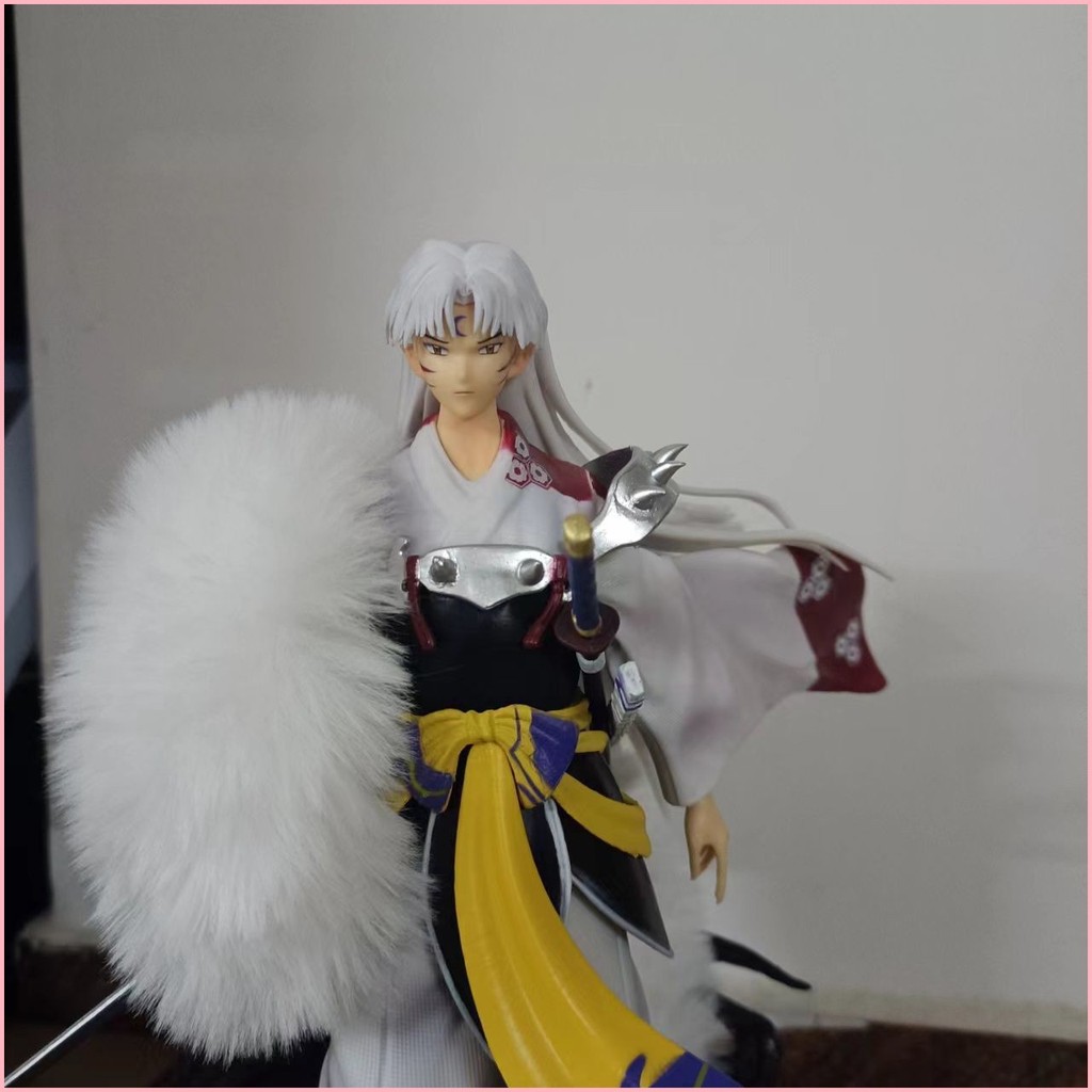 ⭐️島蛋日記⭐️ 戰國貴公子GK時代樹殺生丸手辦動漫模型擺件殺生丸手辦公仔