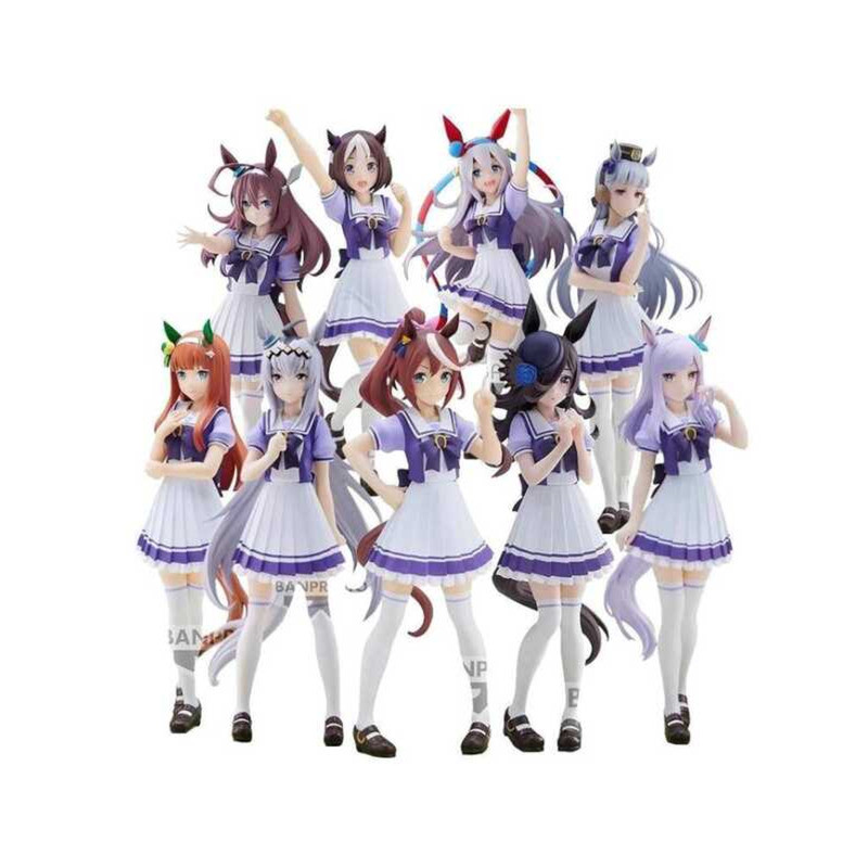 模型 動漫手辦 眼鏡廠賽馬娘Pretty 動漫周邊 賽馬娘手辦 Derby目白麥昆東海帝皇 美蒲景品 771