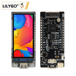 LILYGO® T-Display-S3 AMOLED ESP32-S3 1.91英寸 AMOLED 開發板