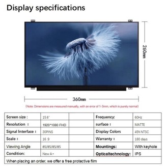 ♞DELL 15.6 英寸 ips 30 針 LCD 面板 NV156FHM-N42 NV156FHM-N41 B156